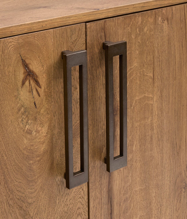 Scott Living Henri Dining Sever with Storage, Wood, 60\"W - Brown