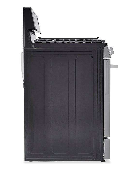 LG 6.3 Cu. Ft. Smart Gas Range with Air Fry – Fingerprint Resistant Stainless Steel - LRGN6325X