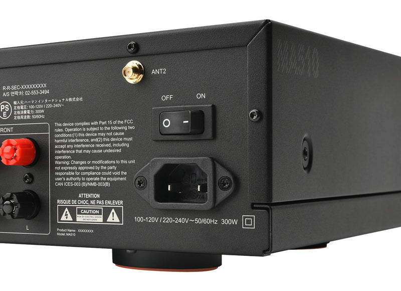 JBL MA510 5.2-Channel 8K AV Receiver - Black (JBLMA510BLKAM)