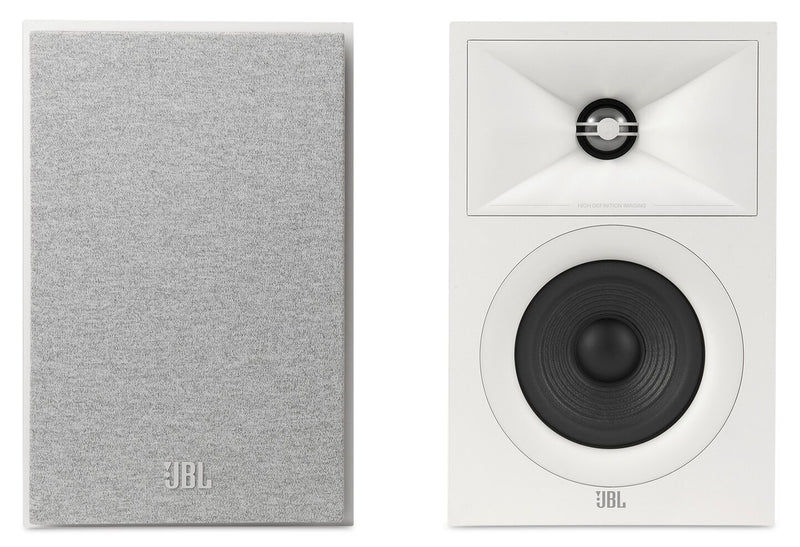 JBL Stage 240B 2-Way 4.5\" Bookshelf Loudspeaker Pair - White (JBL240BWHT)