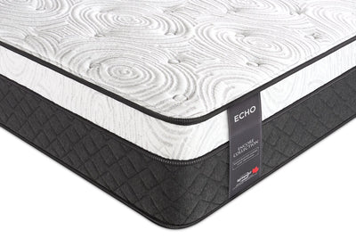 Springwall Encore Echo Eurotop Firm Queen Mattress  | Matelas ferme à Euro-plateau Encore Echo de Springwall pour grand lit