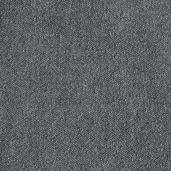 Amos Upholstered Headboard in Charcoal Fabric, Tufted - Full Size