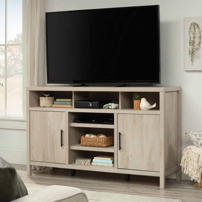 Wyatt 59.29\" Traditional TV Stand with Storage and Cable Management for TVs up to 65\" - Chalked Chestnut