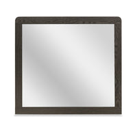 Sable Bedroom Dresser Mirror - Dark Grey 