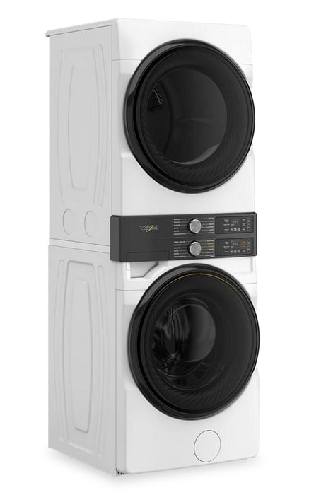 Whirlpool Front-Load Laundry Tower with 5.2 Cu. Ft. Washer and 7.4 Cu. Ft. Electric Dryer - White - YWEF5727TW