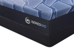 Serta iSeries NXG1200 Tight Top Firm Queen Mattress Set