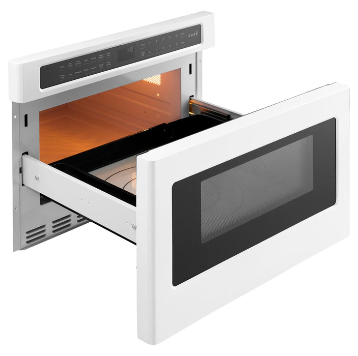 Café 1.2 Cu. Ft. Built-In Microwave Drawer - White - CWLC12P4RW5