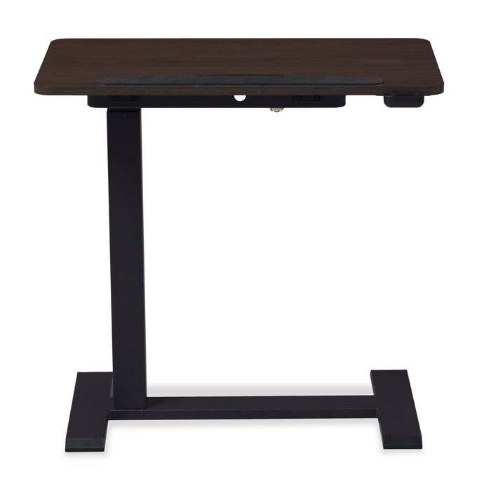 Aaron 26.77\" Portable Lift-Top Office Desk with Adjustable Height - Walnut