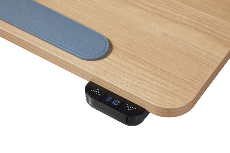 Aaron 26.77\" Portable Lift-Top Office Desk with Adjustable Height - Oak