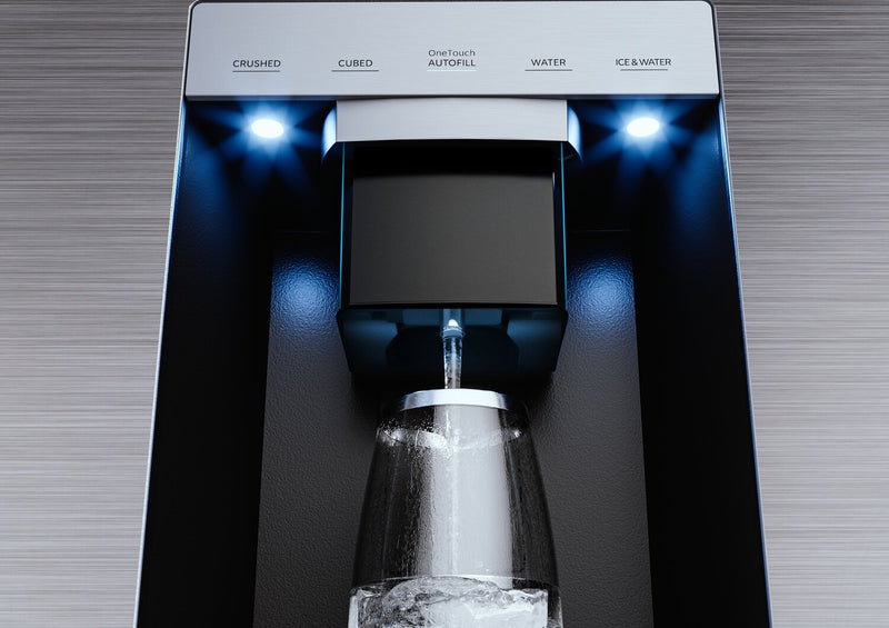 Midea 36\" 28.9 Cu. Ft. French Door Refrigerator with OneTouch AutoFill™ Dispenser - MRF29D9BST