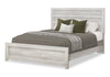 Aspen 5pc Bedroom Set with Bed, Dresser & Mirror, Grey - Queen Size | Ensemble de chambre à coucher Aspen 5 pièces avec lit, commode et miroir, gris - format grand lit