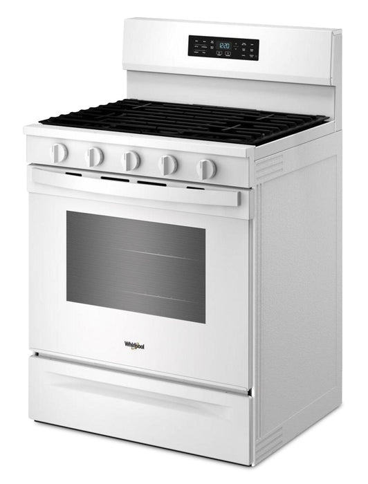 Whirlpool 5.0 Cu. Ft. Gas Range with Air Cooking – White - WFGS5730SW