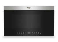 Whirlpool 1.1 Cu. Ft. Flush Over-the-Range Microwave with Air Fry - Stainless Steel - YWMMF7330RZ 