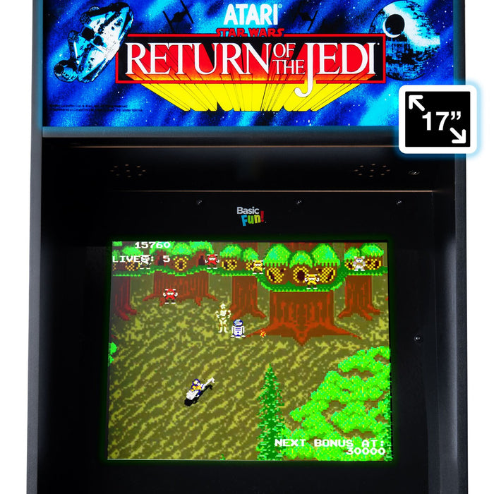 Basic Fun Arcade Classics Star Wars Ultra Series 3 Game Arcade Cabinet