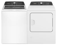 Whirlpool 5.3 Cu. Ft. Top-Load Washer with Built-In Faucet and 7 Cu. Ft. Gas Dryer with Steam 