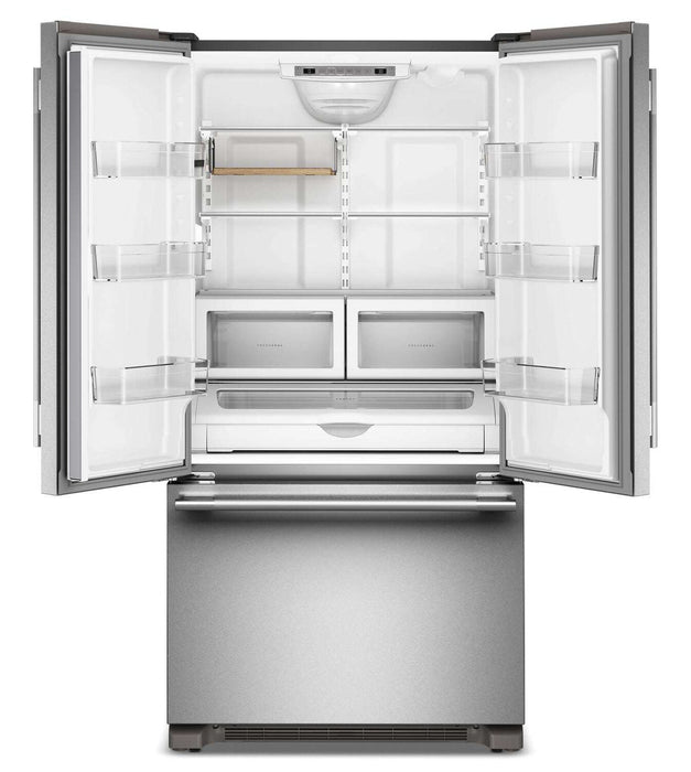 KitchenAid 36\" 22 Cu. Ft. French Door Refrigerator - PrintShield Stainless Steel - KRFC136TPS