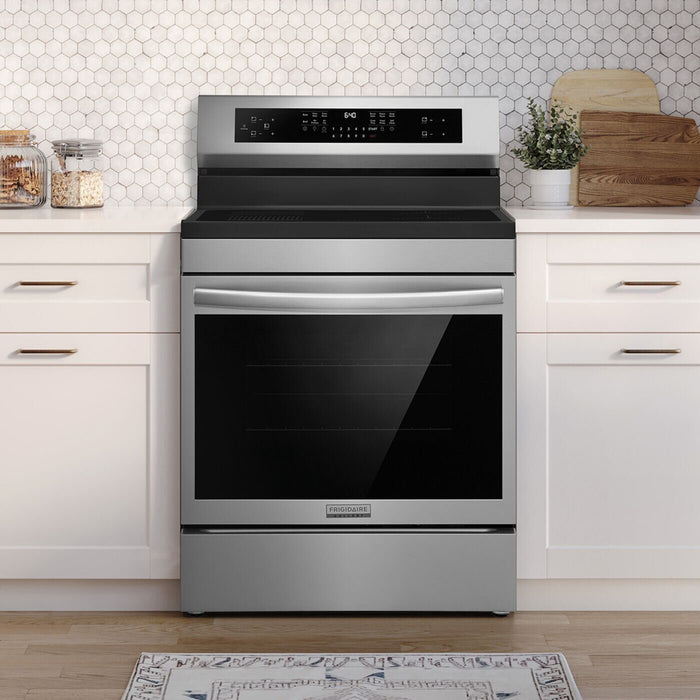 Frigidaire Gallery 5.3 Cu. Ft. Front Control Induction Range - Stainless Steel - GCRI306CBF