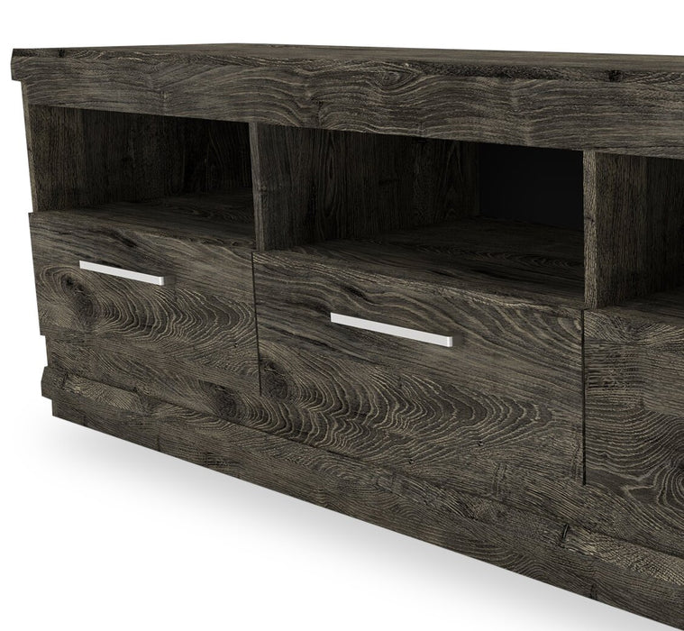 Camden 65\" TV Stand with Storage and Cable Management for TVs up to 70\" - Alabaster Oak