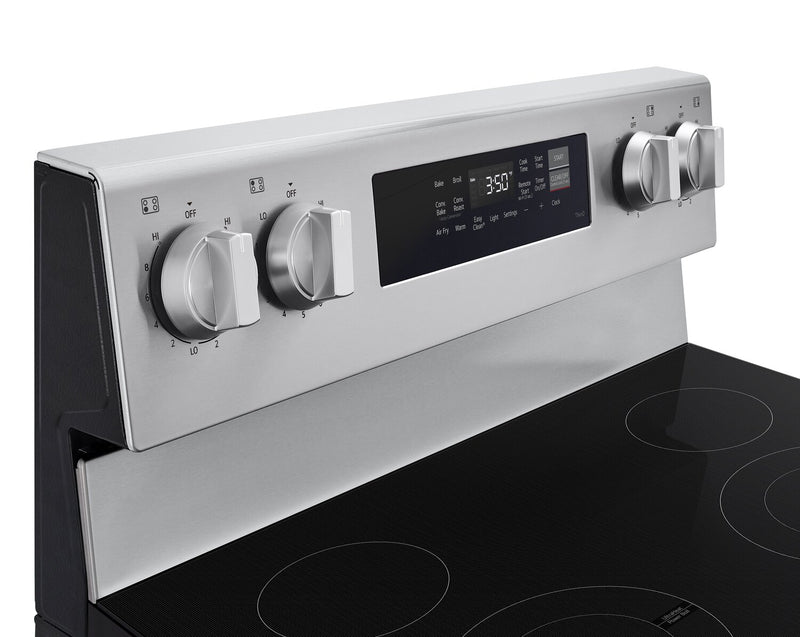 LG 30\" 6.3 Cu Ft. Smart Electric Range with Probake Convection® and EasyClean® - Stainless Steel - LREN6321YE