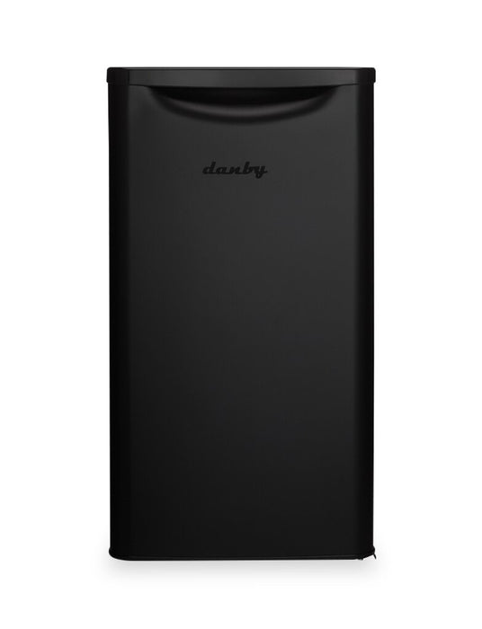Danby 17.69\"  3.3 Cu. Ft. Single-Door Mini Fridge – Black - DAR033A6BDB