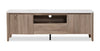 Carlton 58.25\" Modern TV Stand with Storage for TVs up to 58\"- Dark Taupe