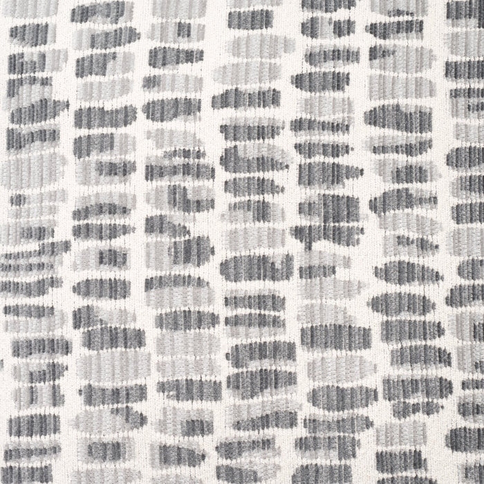 Made in Canada Morgan 2-Piece Left-Facing Chenille Fabric Sofa Bed Sectional with Accent Pillows - Grey