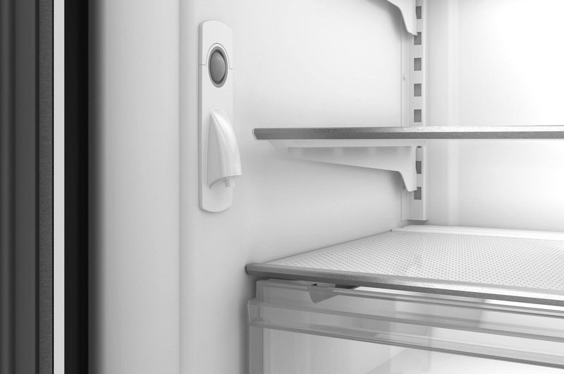 KitchenAid 33\" 22 Cu. Ft. Standard-Depth French Door Refrigerator - KRFF333SPS
