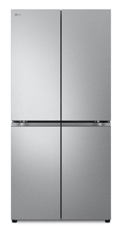 LG 33" 18.6 Cu. Ft. French 4-Door Counter-Depth Refrigerator - Stainless Steel - LF19C8200S | Réfrigérateur LG de 18,6 pi³ et de 33 po de profondeur comptoir à 4 portes françaises - acier inoxydable - LF19C8200S