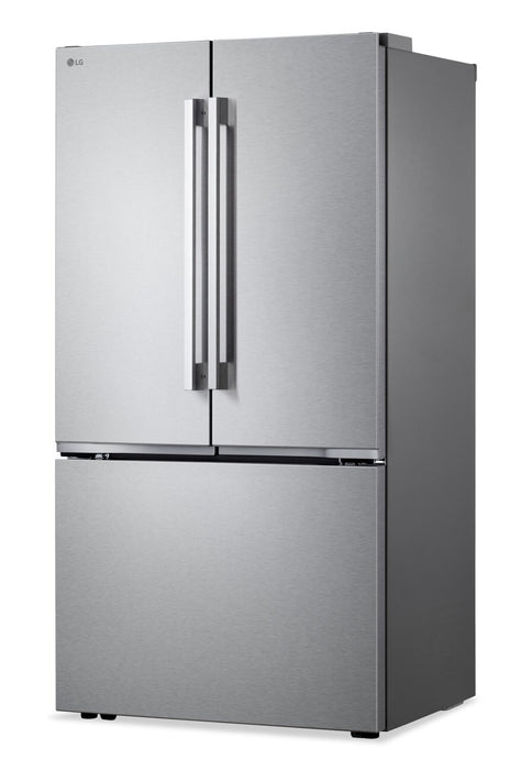 LG 36\" 25.1 Cu. Ft. French-Door Counter-Depth Refrigerator - Smudge Proof Stainless Steel - LF25BZH42S