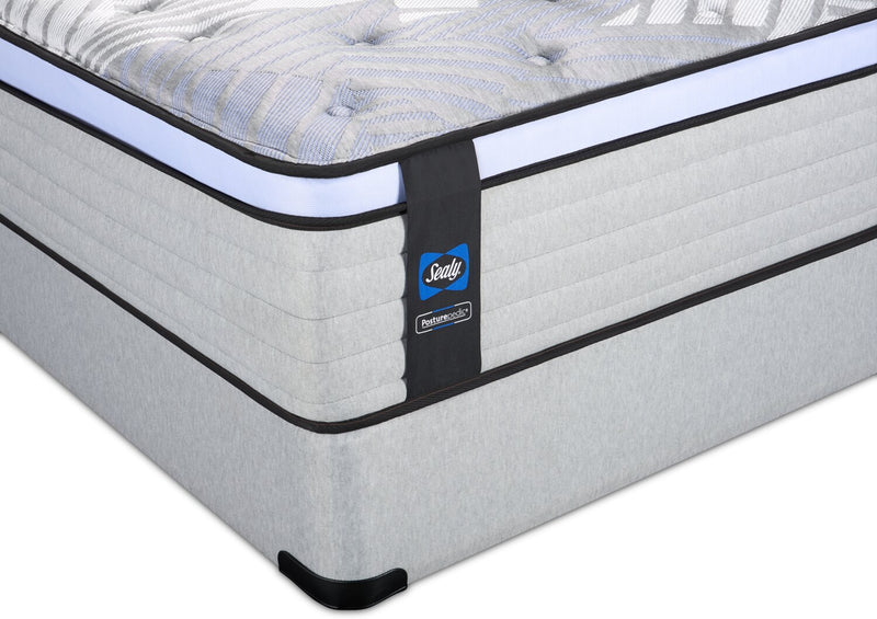 Sealy Posturepedic® 800 Series Strasbourg Eurotop Plush Queen Mattress Set