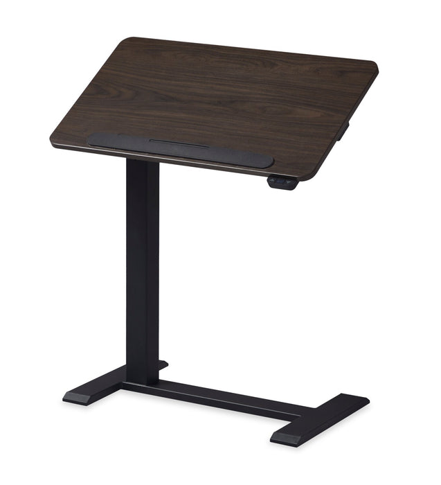 Aaron 26.77\" Portable Lift-Top Office Desk with Adjustable Height - Walnut