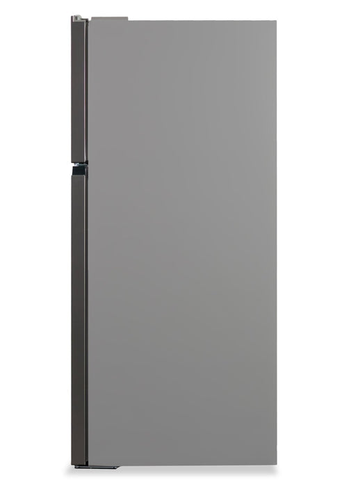 Danby 27” 18 Cu. Ft. Top Mount Refrigerator – Stainless Steel Look - DFF176B1SLDB