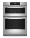 KitchenAid 30\" Smart Electric Combo Wall Oven - PrintShield Stainless - KOEC730SPS