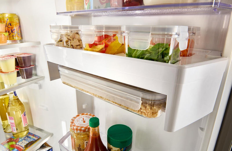 Whirlpool 36\" 28.7 Cu. Ft. Side-by-Side Refrigerator - Fingerprint-Resistant Stainless - WRSF5536RZ