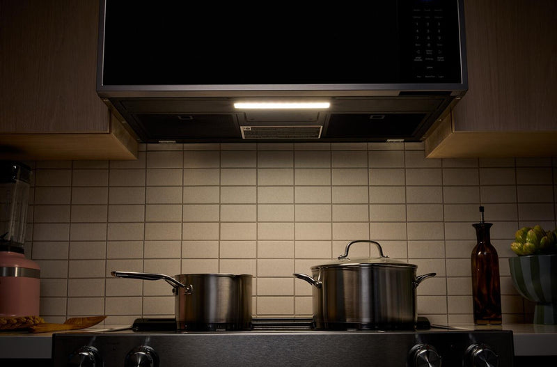 KitchenAid 1.1 Cu. Ft. Smart Low-Profile Over-the-Range Microwave - Stainless Steel - YKMML550RPS