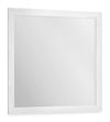 ["Elite Bedroom Dresser Mirror, Attachable, Wall Hanging - White"]