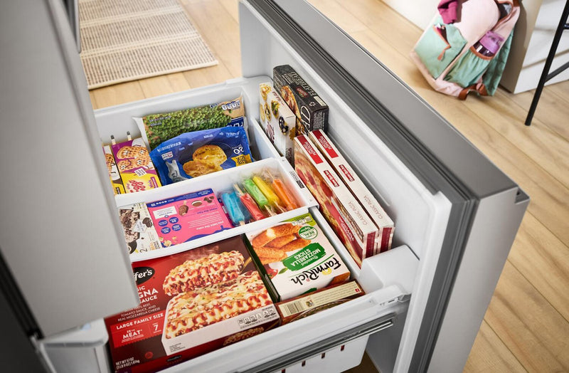 Whirlpool 36\" 31 Cu. Ft. French-Door Refrigerator with Ice Maker - Stainless Steel - WRFF3136SZ