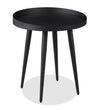 Vaughn 17.7\" Modern End Table – Black 