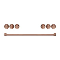 Thor Kitchen Handle and Knob Set for 36” Range in Rose Gold - CKA-RG36-RSG 