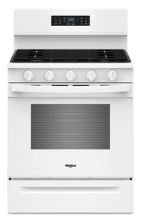 Whirlpool 5.0 Cu. Ft. Gas Range with Air Cooking – White - WFGS5730SW 