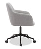 Stevie 23" Swivel Office Chair with Adjustable Height – Grey  | Chaise de bureau pivotante Stevie de 23 po à hauteur réglable - grise
