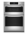 Kitchenaid 27\" Smart Electric Combo Wall Oven with Assisted Cooking Modes - PrintShield™ - KOEC727SPS
