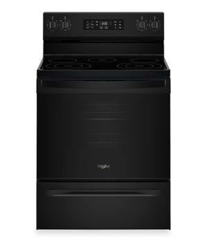 Whirlpool 5.3 Cu. Ft. Electric Range with Air Cooking - Black - YWFES4530SB