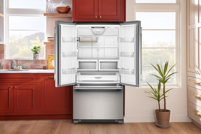 KitchenAid 36\" 22 Cu. Ft. French Door Refrigerator - PrintShield Stainless Steel - KRFC136TPS