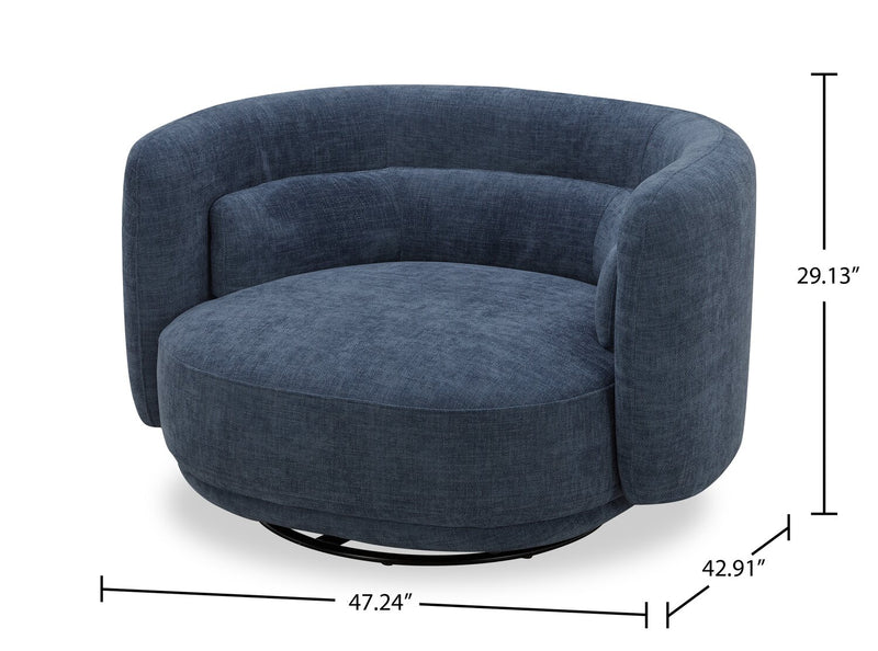 Davvero Chair - Navy 