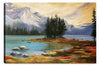 Banff Central Island Canvas Wall Art - 24\" x 36\"