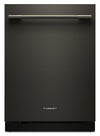 KitchenAid 24\" 44 dBA Dishwasher with 360° Max Jets™ Third Rack – Black Ore - KDTS724SBE