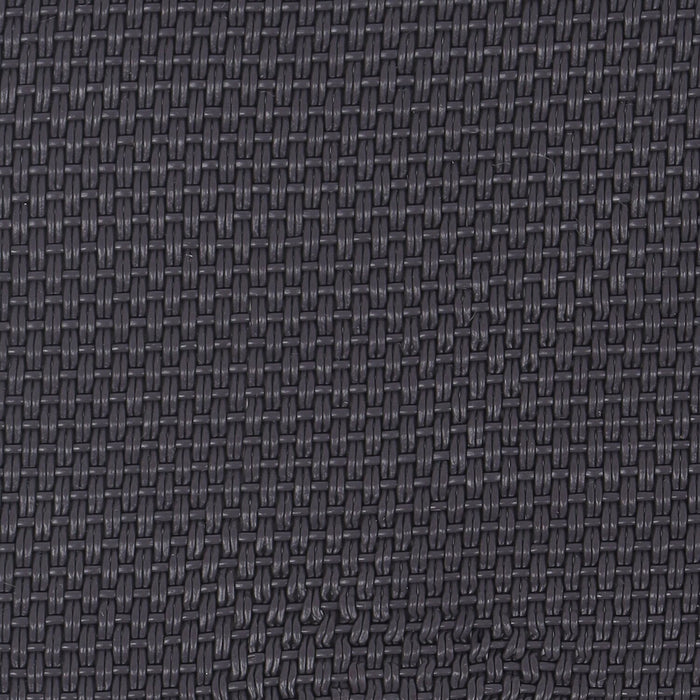 Tuscany Outdoor Patio Lounger with Adjustable Backrest - Metal, UV & Weather Resistant - Grey/Black