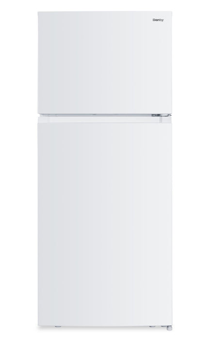 Danby 27” 18 Cu. Ft. Top Mount Refrigerator – White - DFF176B1WDB