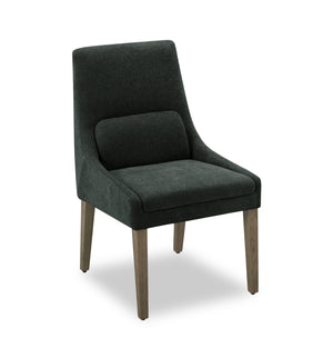 Clay Upholstered Dining Chair - Charcoal